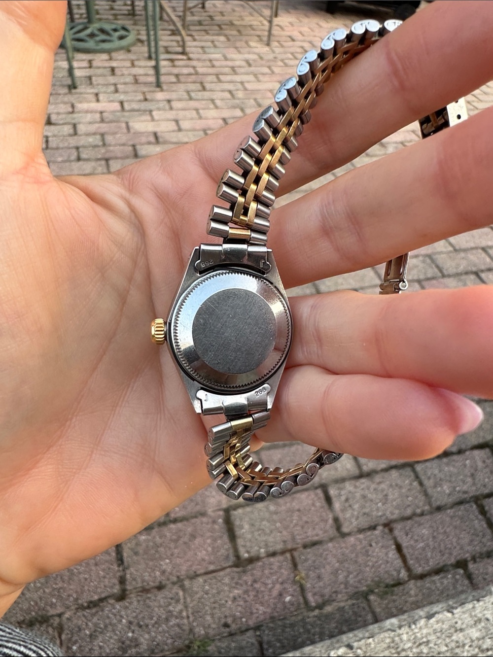Rolex Two-Tone Gold and Silver Ladies Datejust Watch - Picture 8 of 10